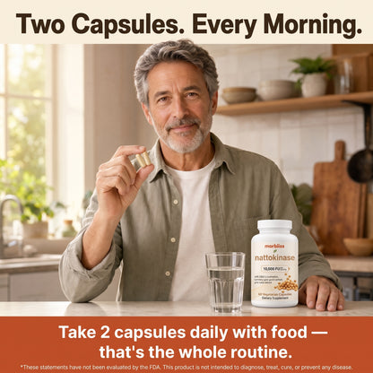 Ultra-Strength Nattokinase 10,000 FU — Circulation Support