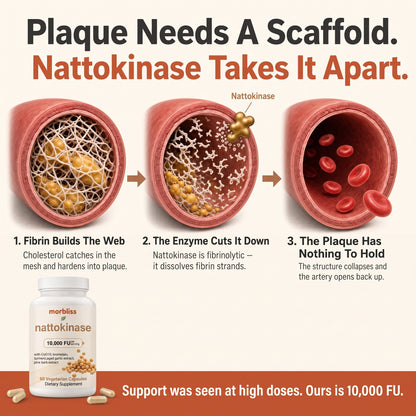 Ultra-Strength Nattokinase 10,000 FU — Circulation Support